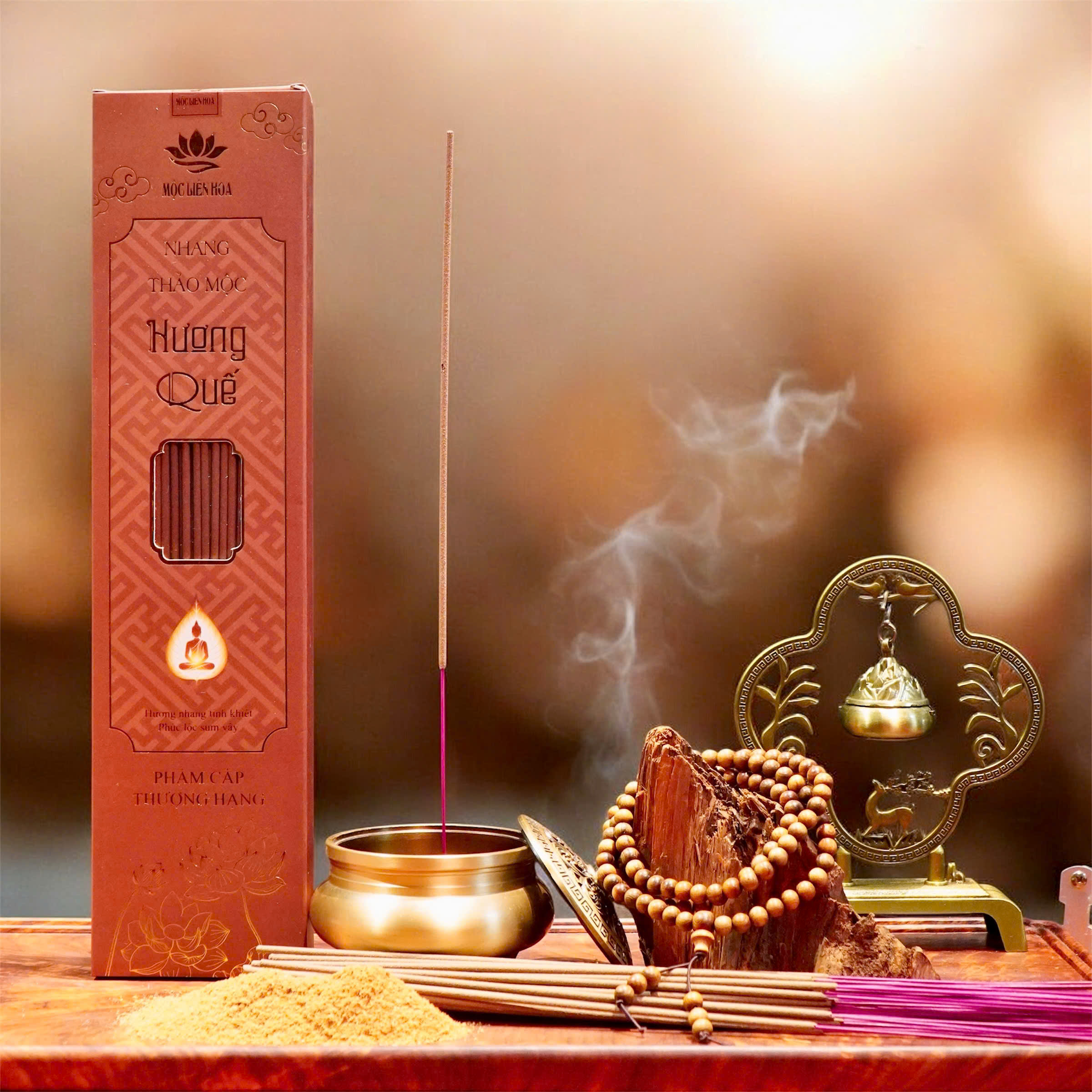 Nhang Thảo Mộc Hương Quế Thượng Hạng NQ02