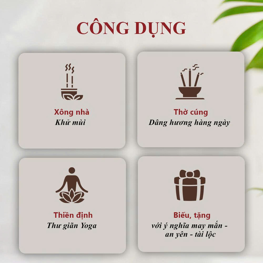 Nhang Trầm Hương Phẩm Cấp Thượng Hạng  NT02